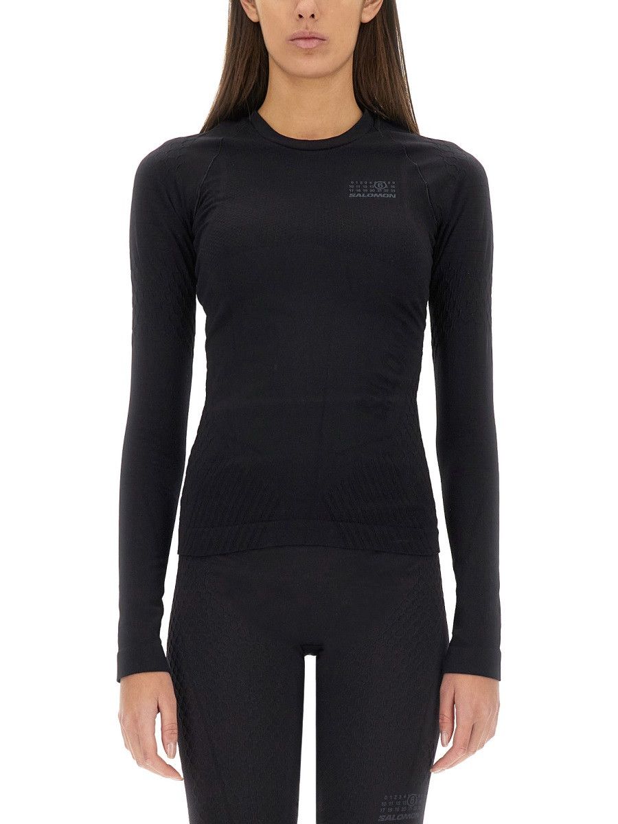 Maison Margiela Salomon X Maison Margiela TOPS WITH LOGO - BLACK Size M / US 6-8 / IT 42-44 - 1 Thumbnail