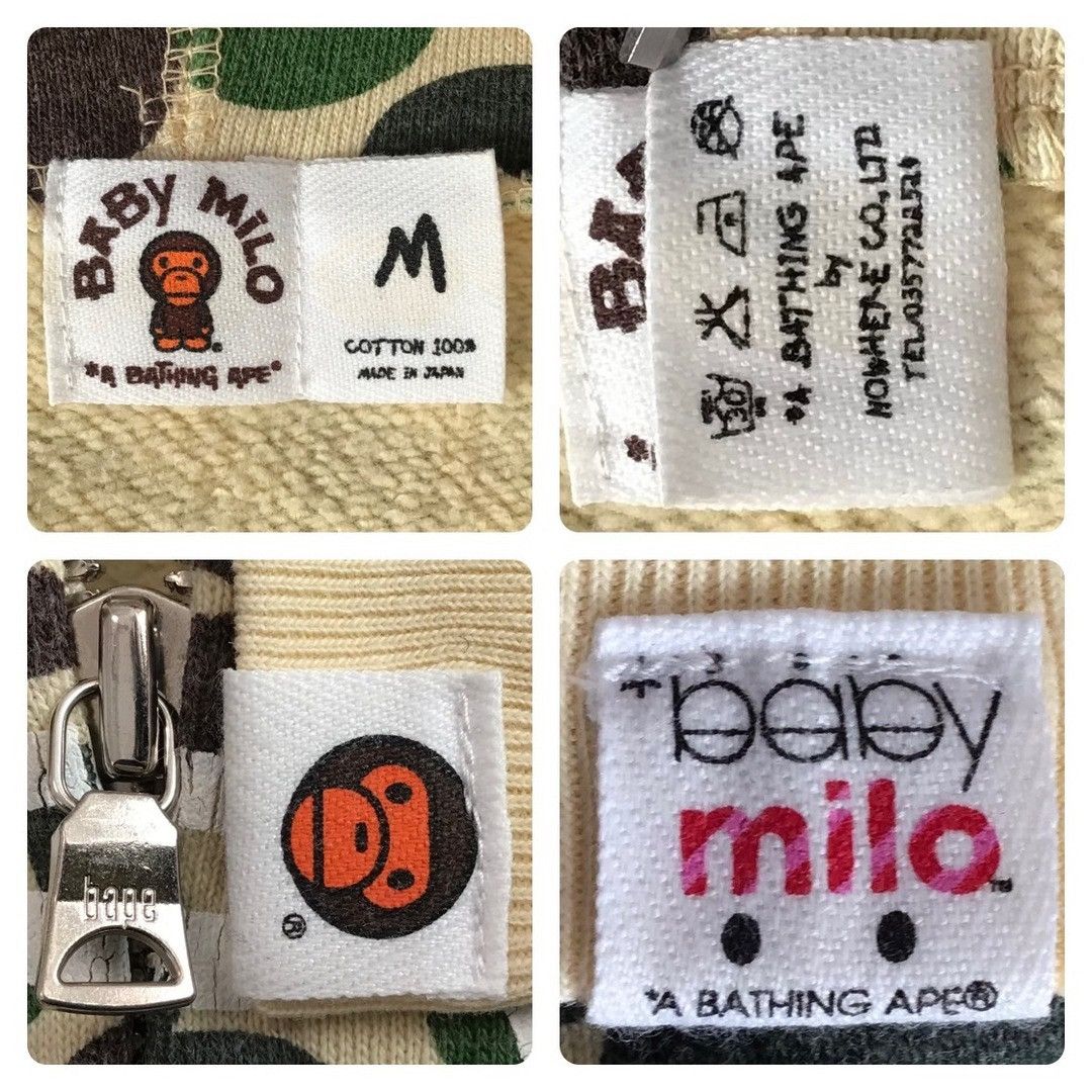 Bape 🔥Vintage🔥 BAPE Milo camo full zip hoodie a bathing ape NIGO Size US M / EU 48-50 / 2 - 7 Thumbnail