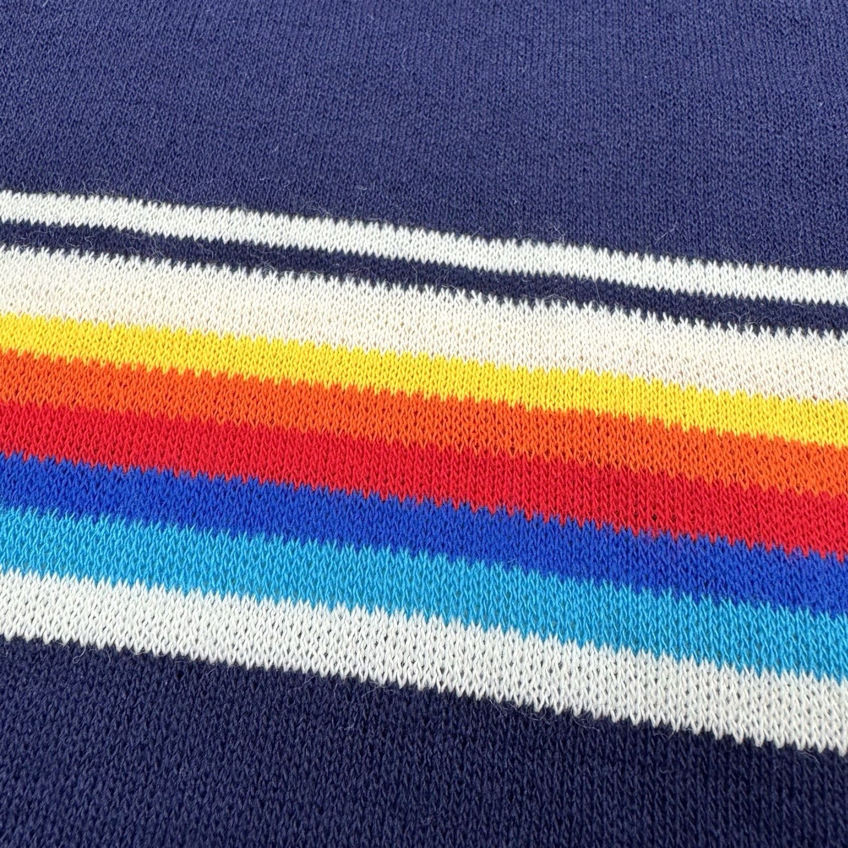Vintage VINTAGE American Outpost T Shirt Adult M Striped Blue 1980s Preppy Classic Mens Shirt Size US M / EU 48-50 / 2 - 5 Thumbnail