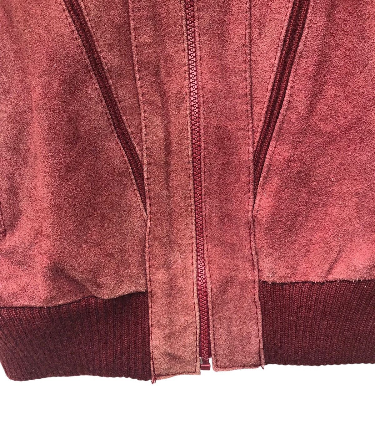 Japanese Brand Vintage Takashimaya Hybrid Suede Leather Jacket Size US M / EU 48-50 / 2 - 6 Thumbnail