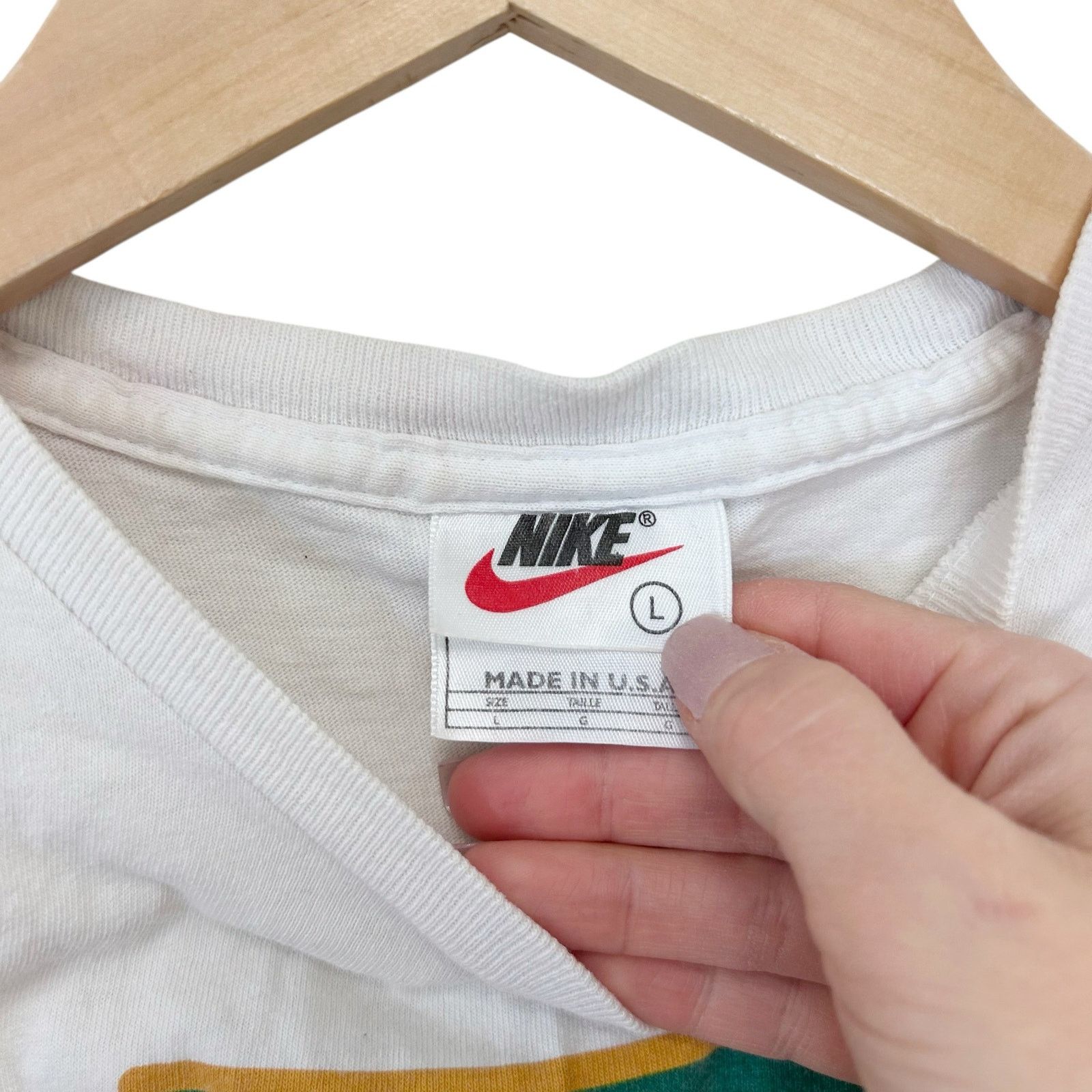 Nike Vintage Nike Cut Off Tank Top Sz L Size L / US 10 / IT 46 - 3 Thumbnail