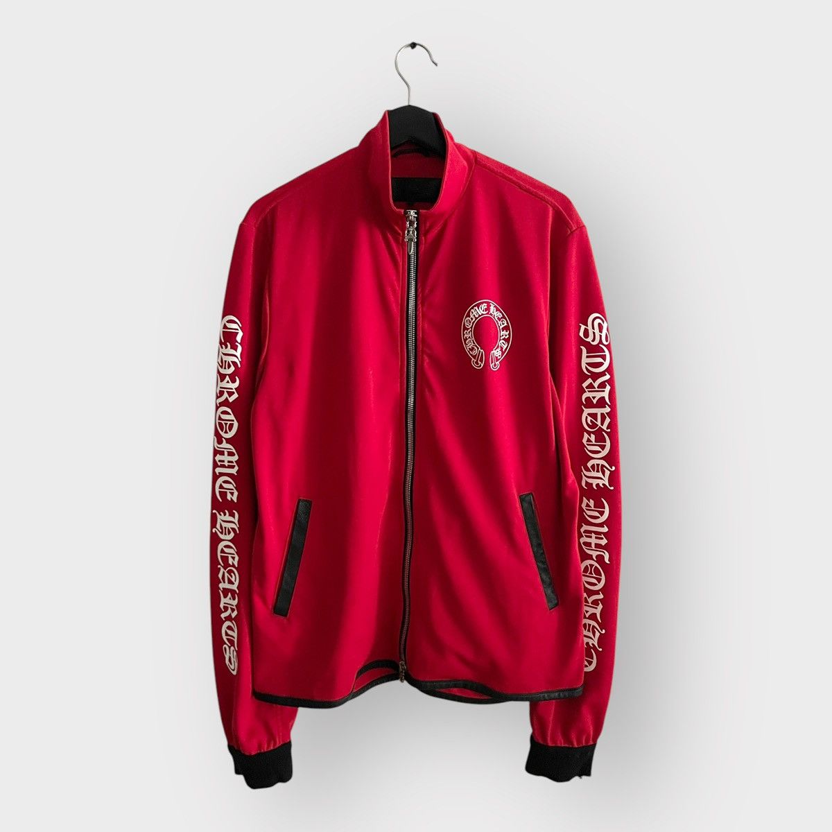 パーカー・フーディ CHROME HEARTS HORSE SHOE FUCK YOU FLORAL ZIP UP HOODIE Chrome Hearts Chrome Hearts Fuck You Horseshoe Floral Cross