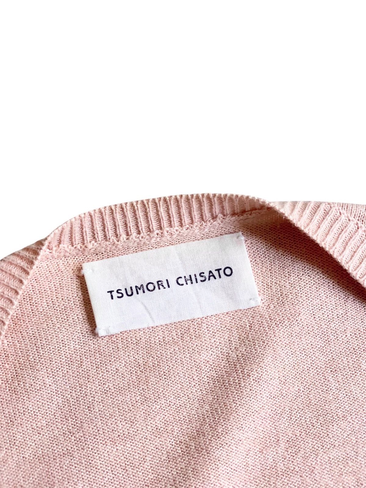 Tsumori Chisato Tsumori Chisato women wide neck knit sweatshirt lightweight Size M / US 6-8 / IT 42-44 - 4 Thumbnail