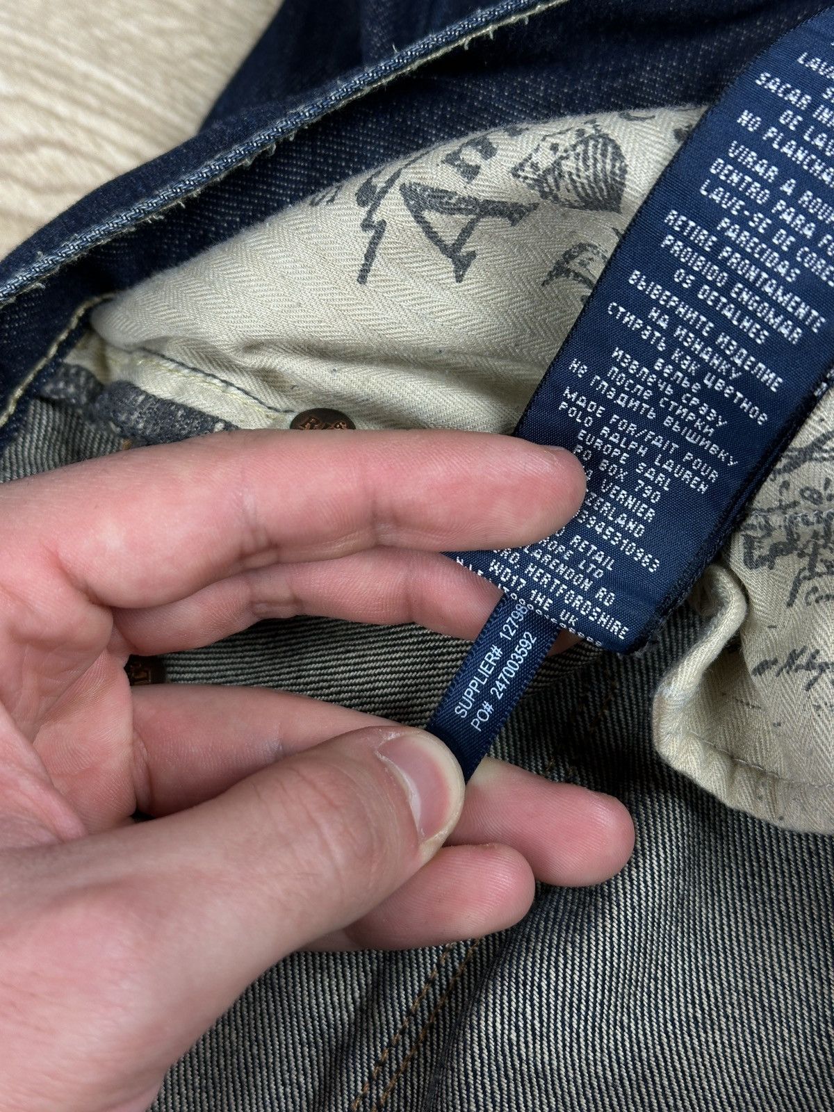 Polo Ralph Lauren × Ralph Lauren × Vintage Vintage Polo Ralph Lauren Madison Women’s Jeans Size 30" / US 8 / IT 44 - 17 Thumbnail