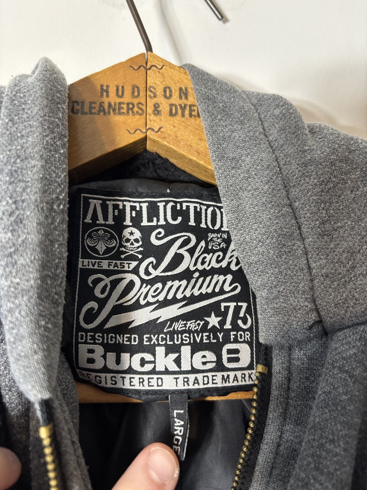 Affliction Affliction for Buckle Live Fast Jacket Hoodie Large Size US L / EU 52-54 / 3 - 4 Thumbnail
