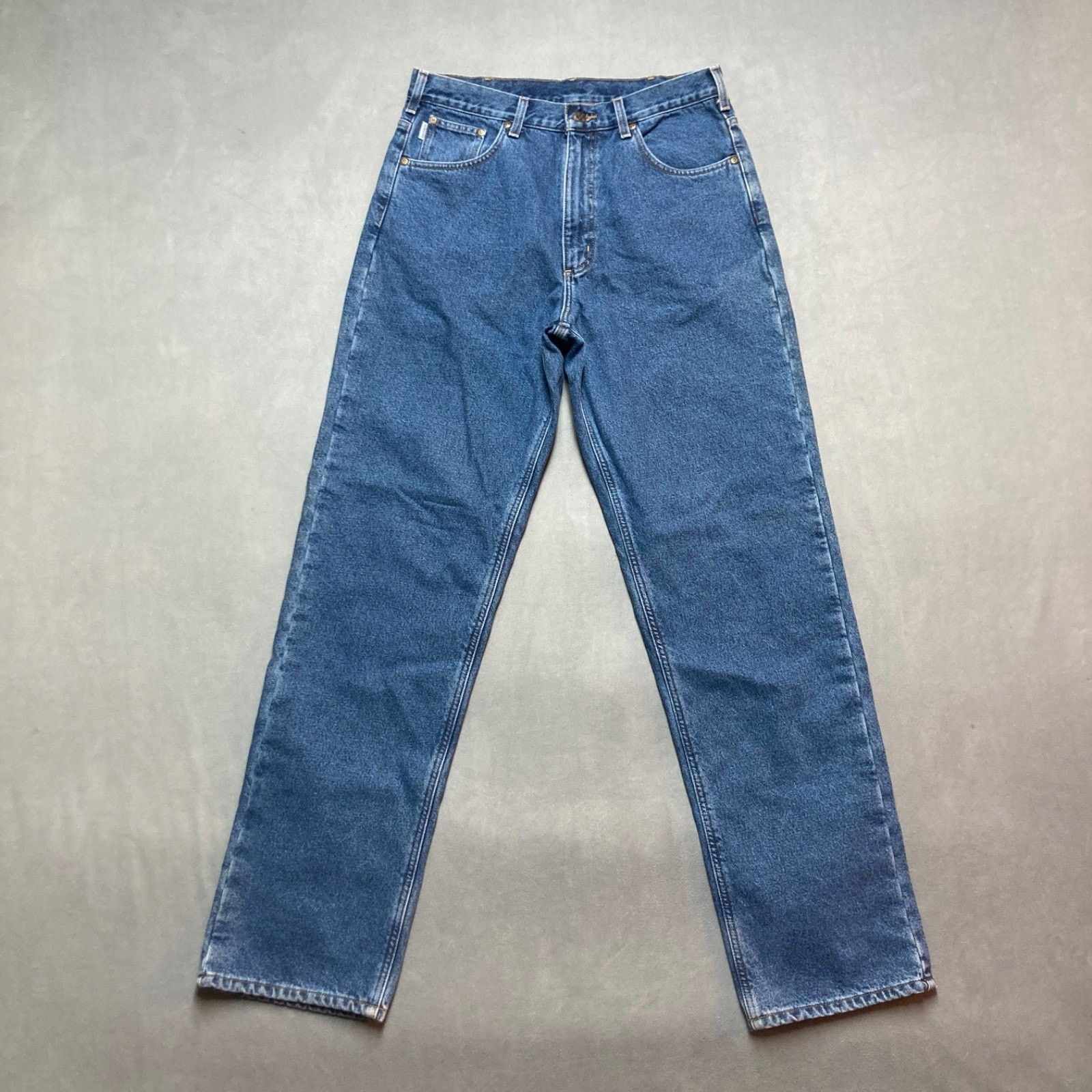 Carhartt Carhartt B172 Flannel Lined Denim Jeans Mens 34x36 Relaxed Size US 34 / EU 50 - 2 Thumbnail