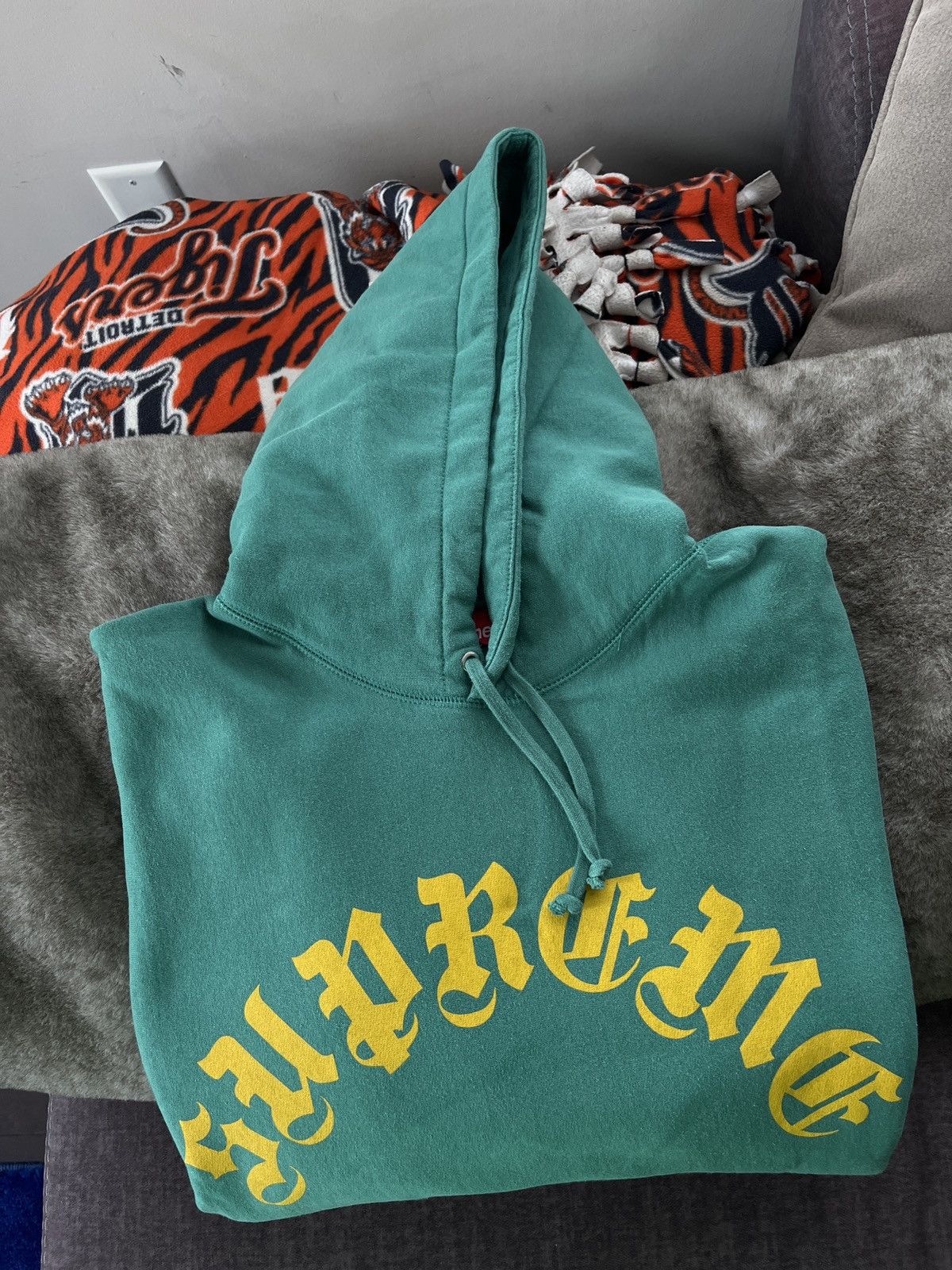 size L 溶け込ま Water Arc Hooded Sweatshirt 