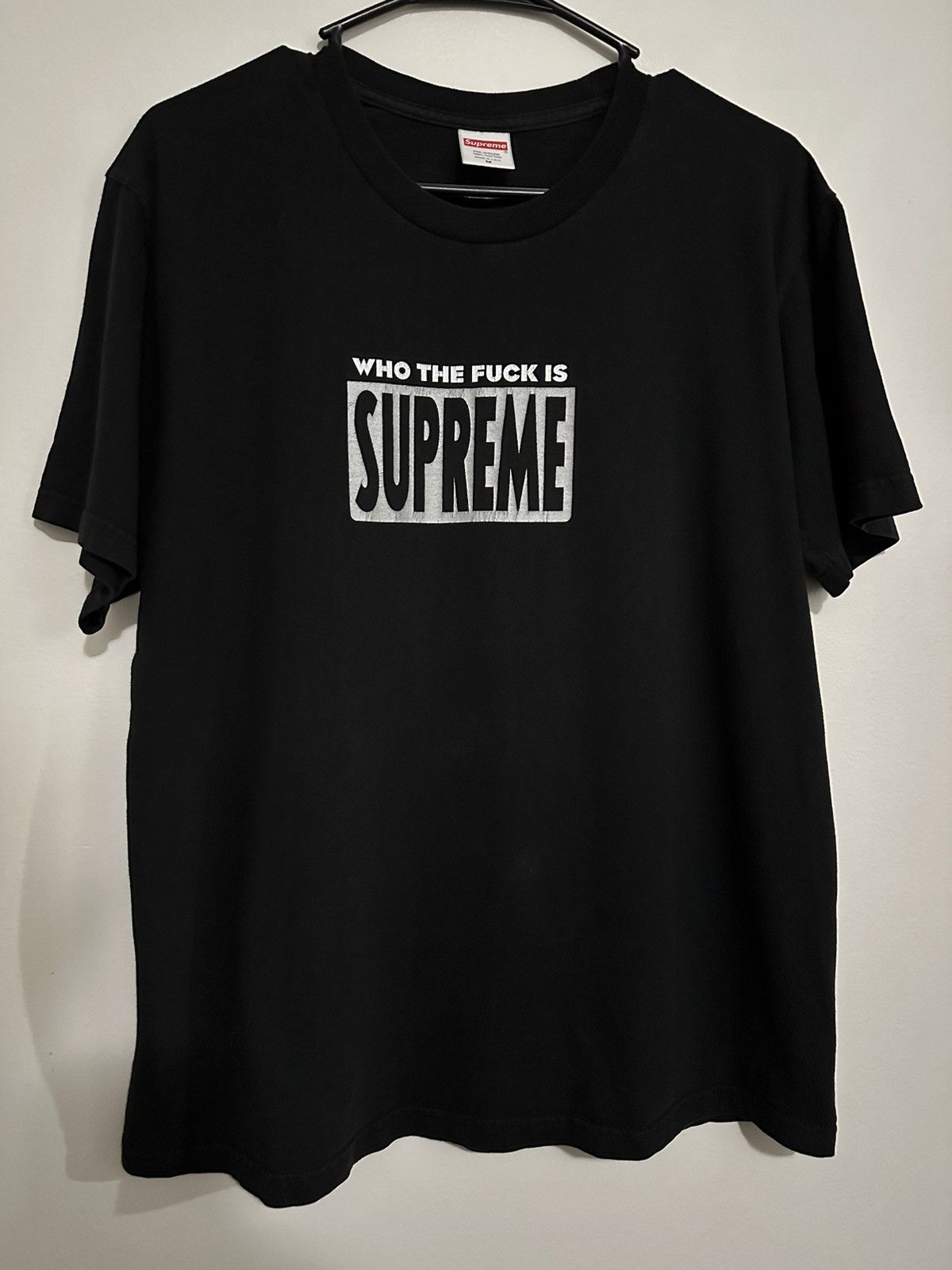 Supreme Supreme Who The Fuck Tee Size US M / EU 48-50 / 2 - 1 Thumbnail