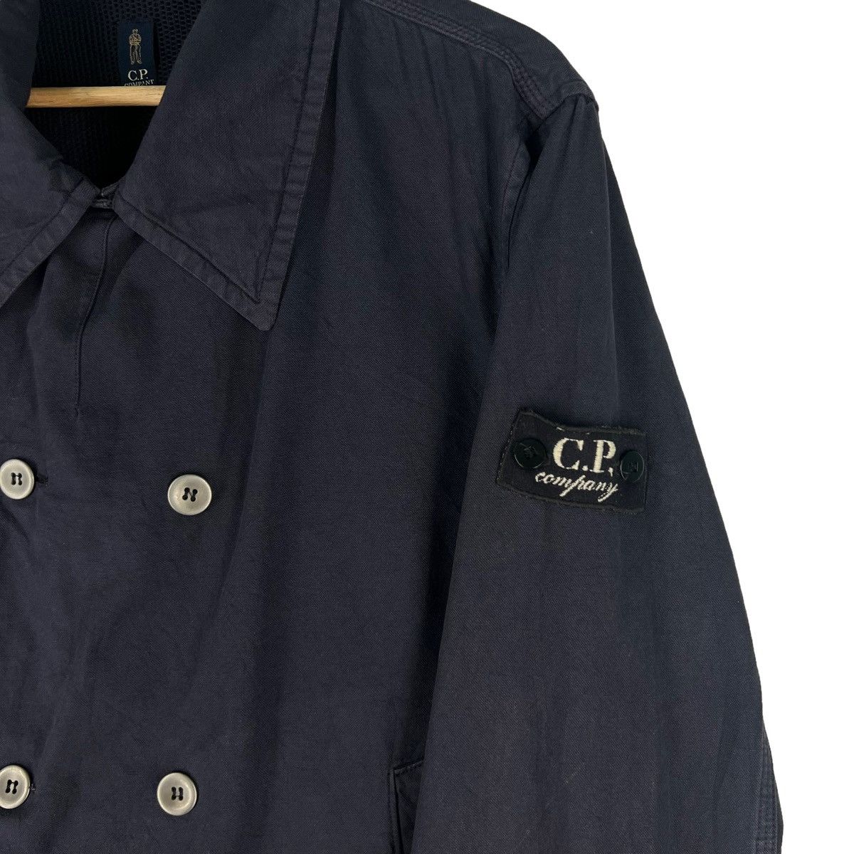C.P. Company 🔥VINTAGE CP COMPANY MADE IN ITALY CHORE JACKET WITH PATCHES Size US M / EU 48-50 / 2 - 4 Thumbnail