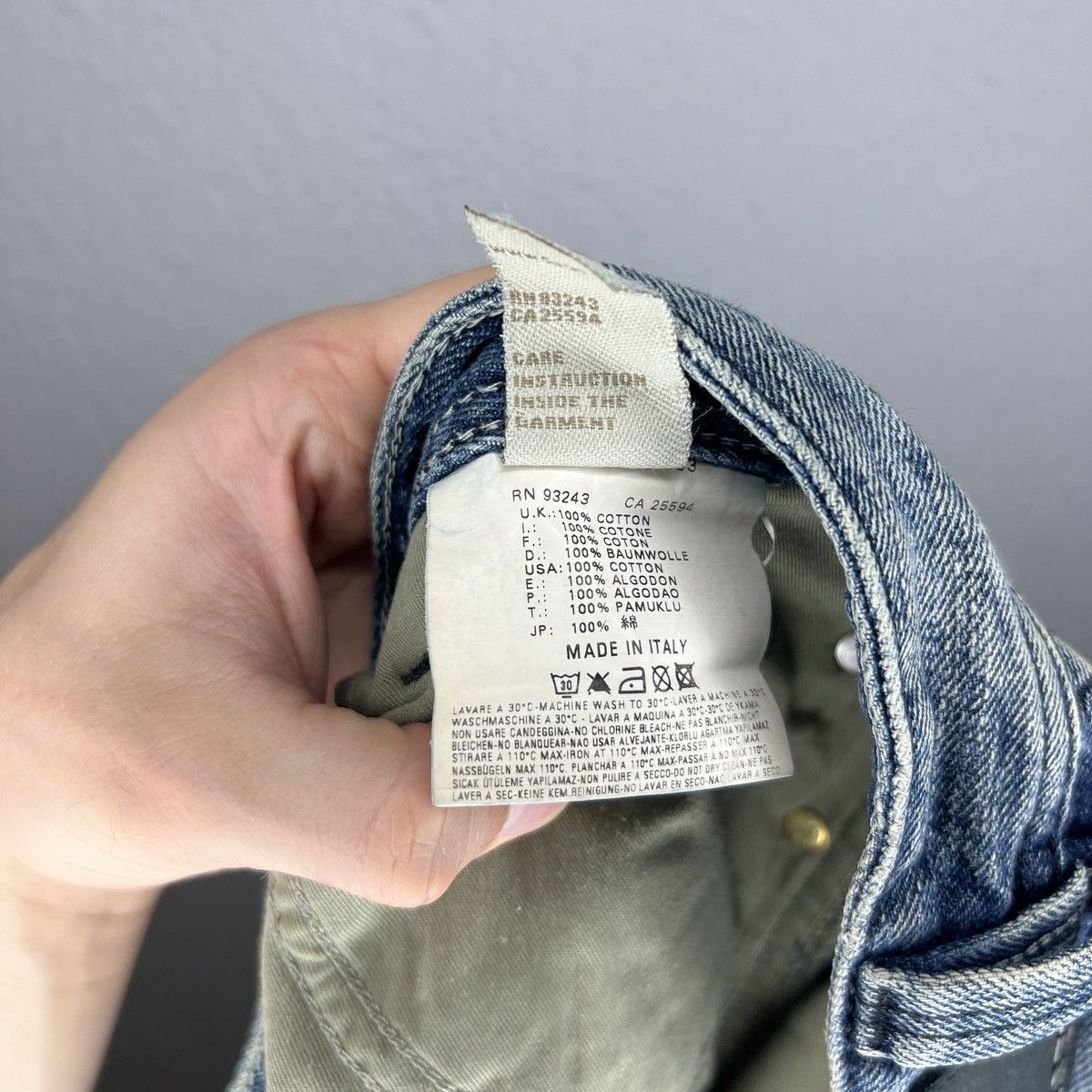 Diesel Vintage Diesel Jeans Denim Trousers Pants Y2K Distressed Size US 32 / EU 48 - 12 Thumbnail