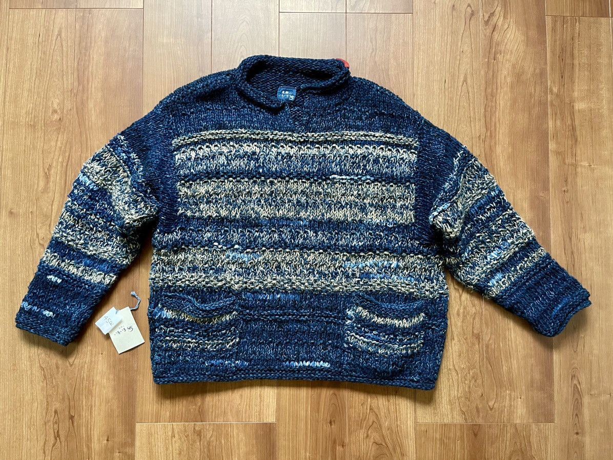 45rpm Ai Indigo Handknit Size US L / EU 52-54 / 3 - 1 Thumbnail