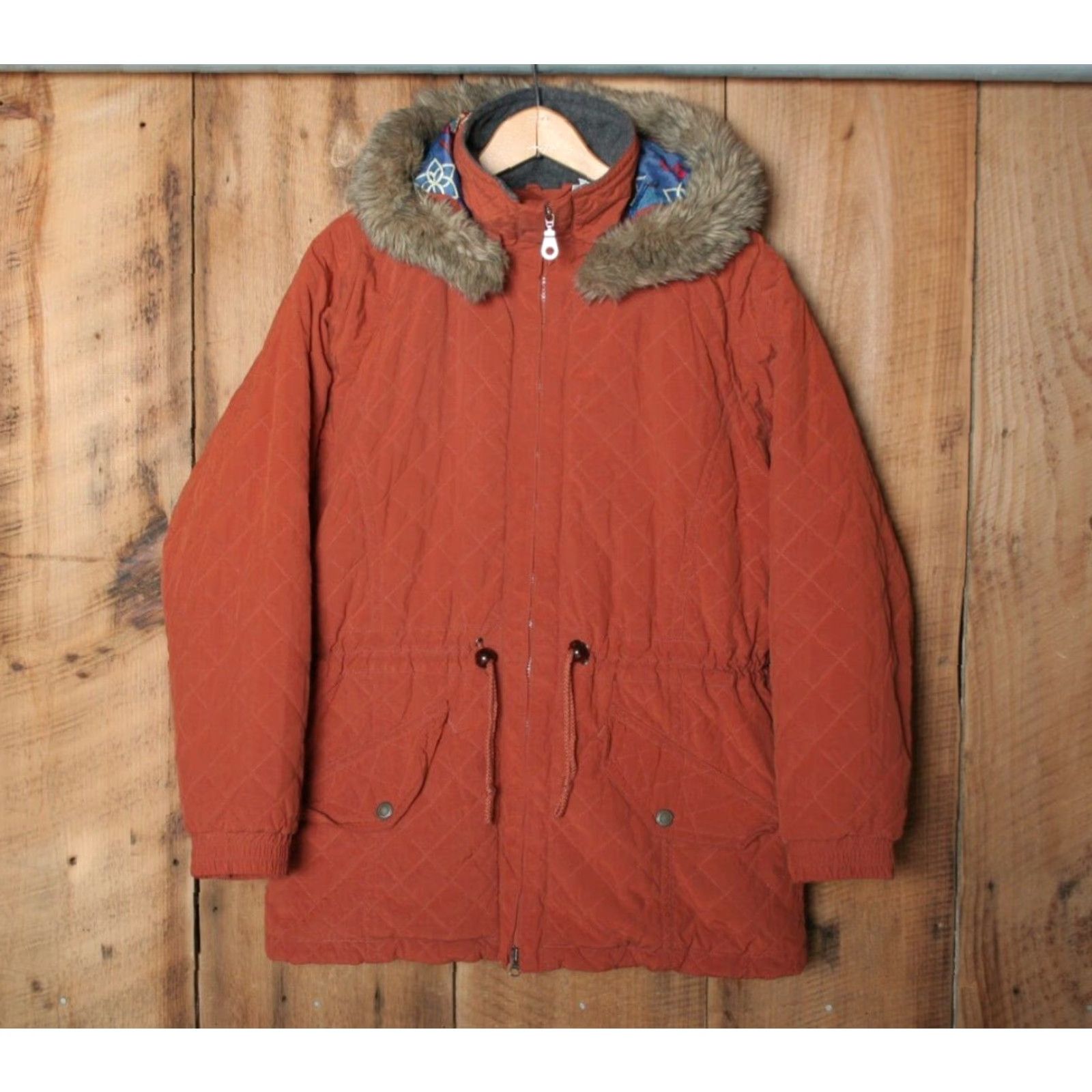 Vintage VINTAGE L.L. BEAN Parka Women's PM Quilted Primaloft Insulated Orange Jacket Boots? Size M / US 6-8 / IT 42-44 - 2 Thumbnail