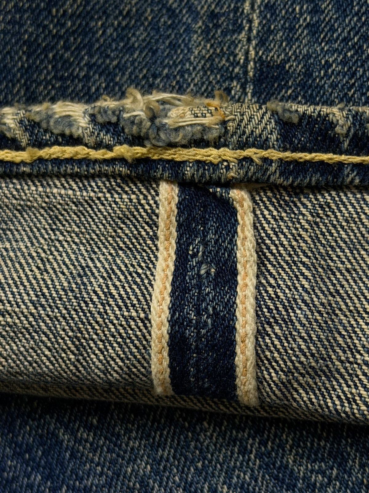 Denime Vintage 90s Denime Lot 013 Orizzonti Japan Selvedge | W29 Size US 29 - 9 Thumbnail