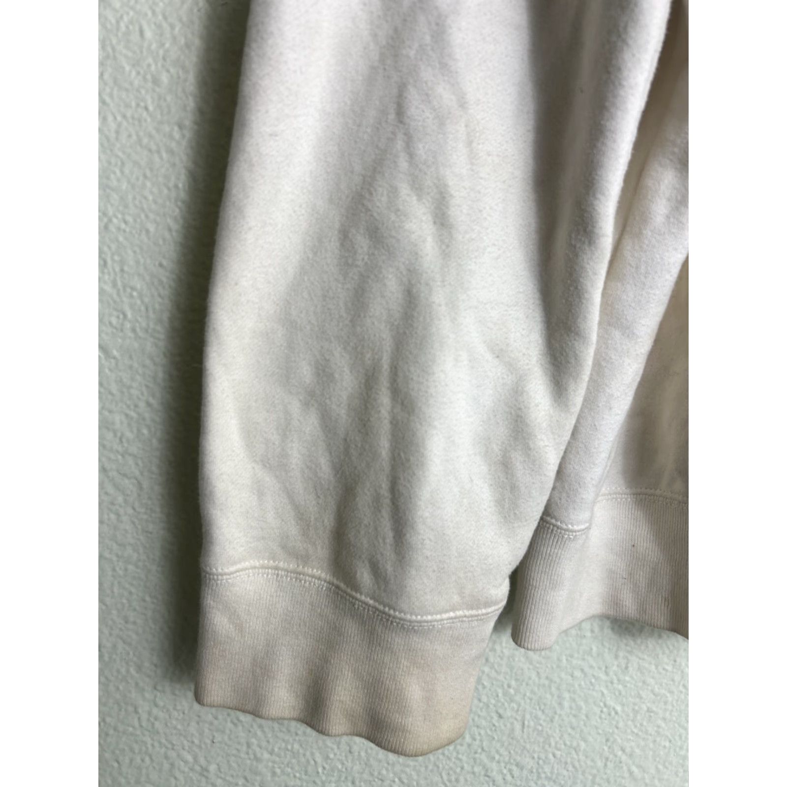 Polo Ralph Lauren VINTAGE Polo Ralph Lauren Hoodie Sweatshirt 2XL White Mens Full Zip Hooded Stains Size US XXL / EU 58 / 5 - 3 Thumbnail