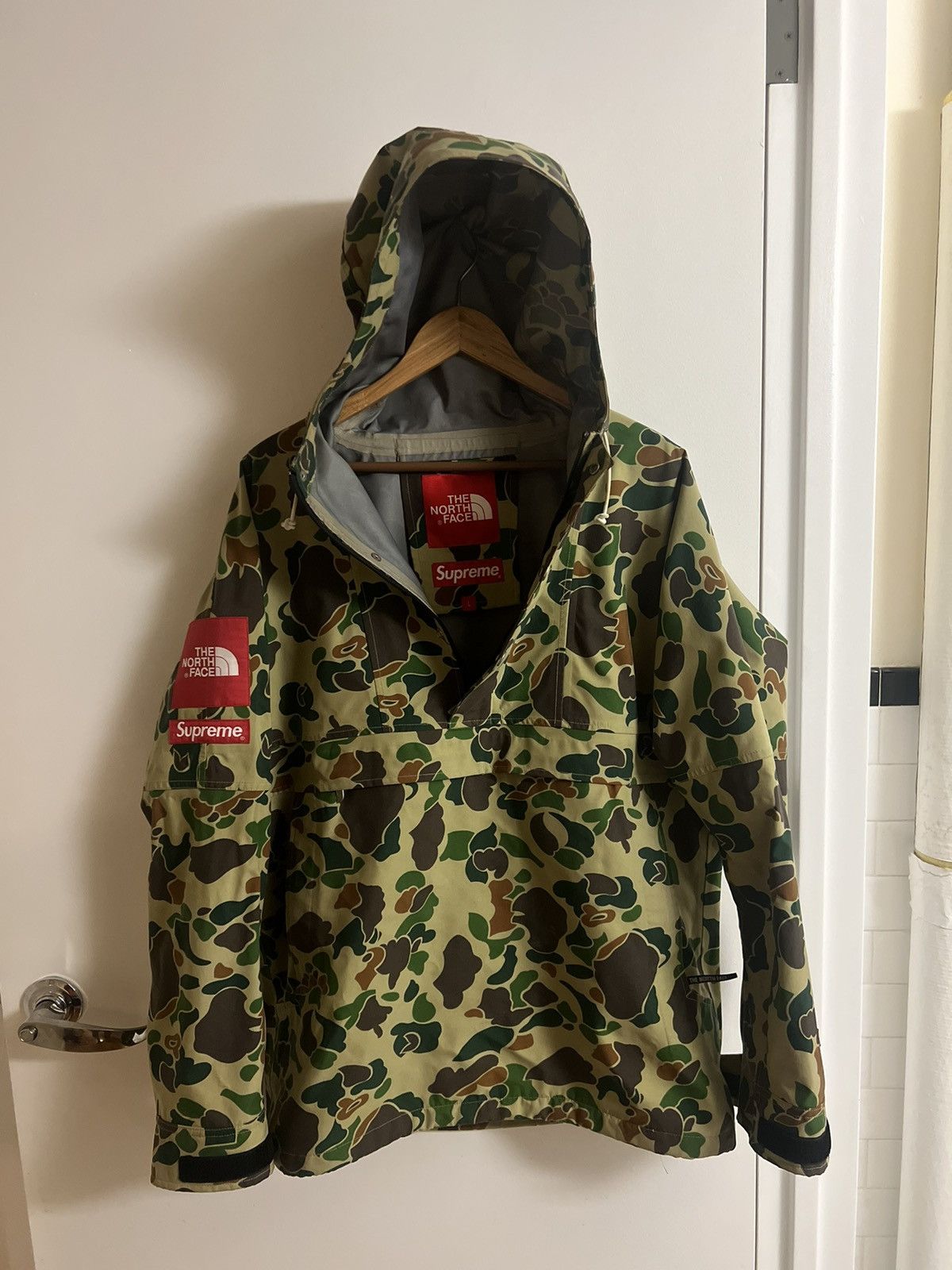 Supreme Supreme x The North Face Expedition SS10 Duck Camo Pullover |  Grailed