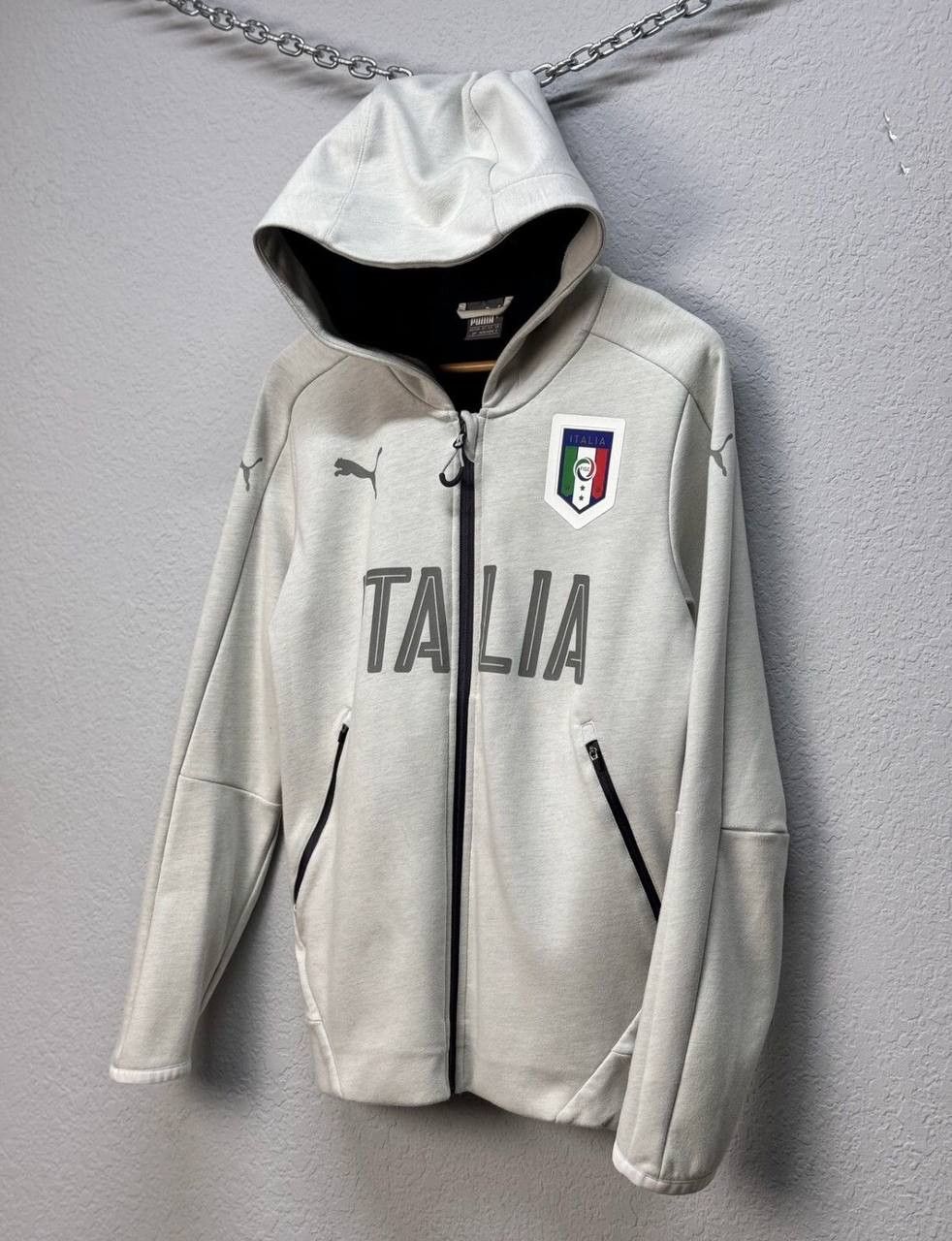 Puma Puma Italy Zip Hoodie Football Blockcore Size US S / EU 44-46 / 1 - 1 Thumbnail