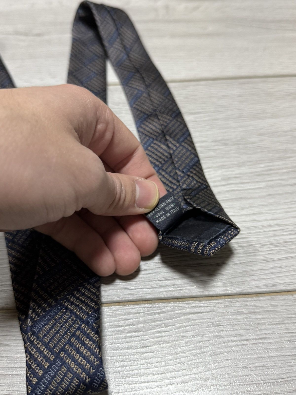 Burberry Burberry monogram all over silk tie Size ONE SIZE - 4 Thumbnail