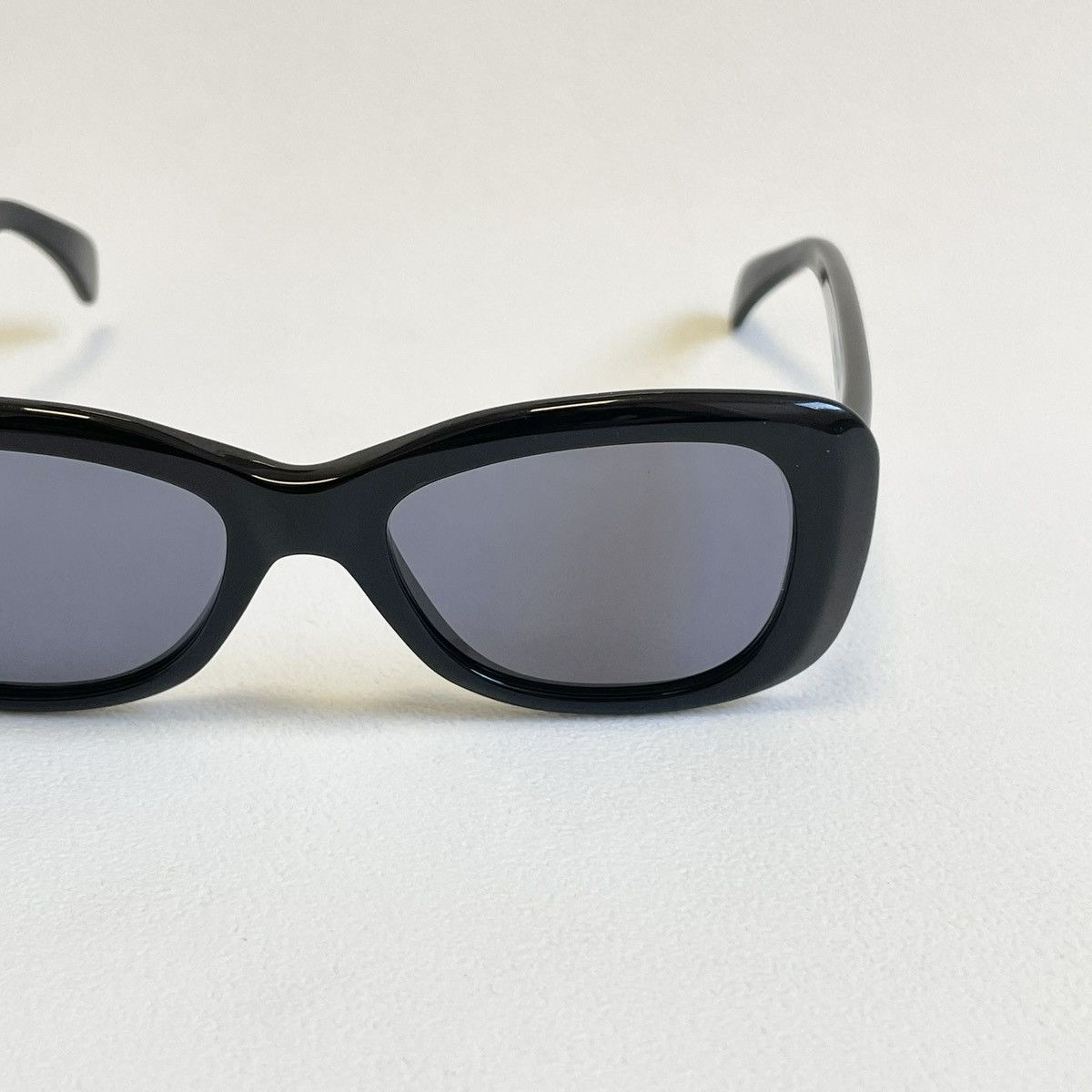 Cutler and Gross Black 70s Style ‘Rounded Edge’ Sunglasses Size ONE SIZE - 3 Thumbnail