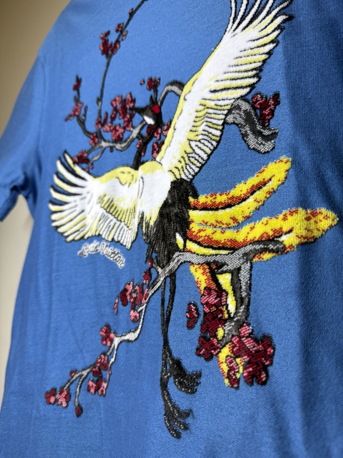 Louis Vuitton Louis Vuitton crane tee Size US S / EU 44-46 / 1 - 4 Thumbnail