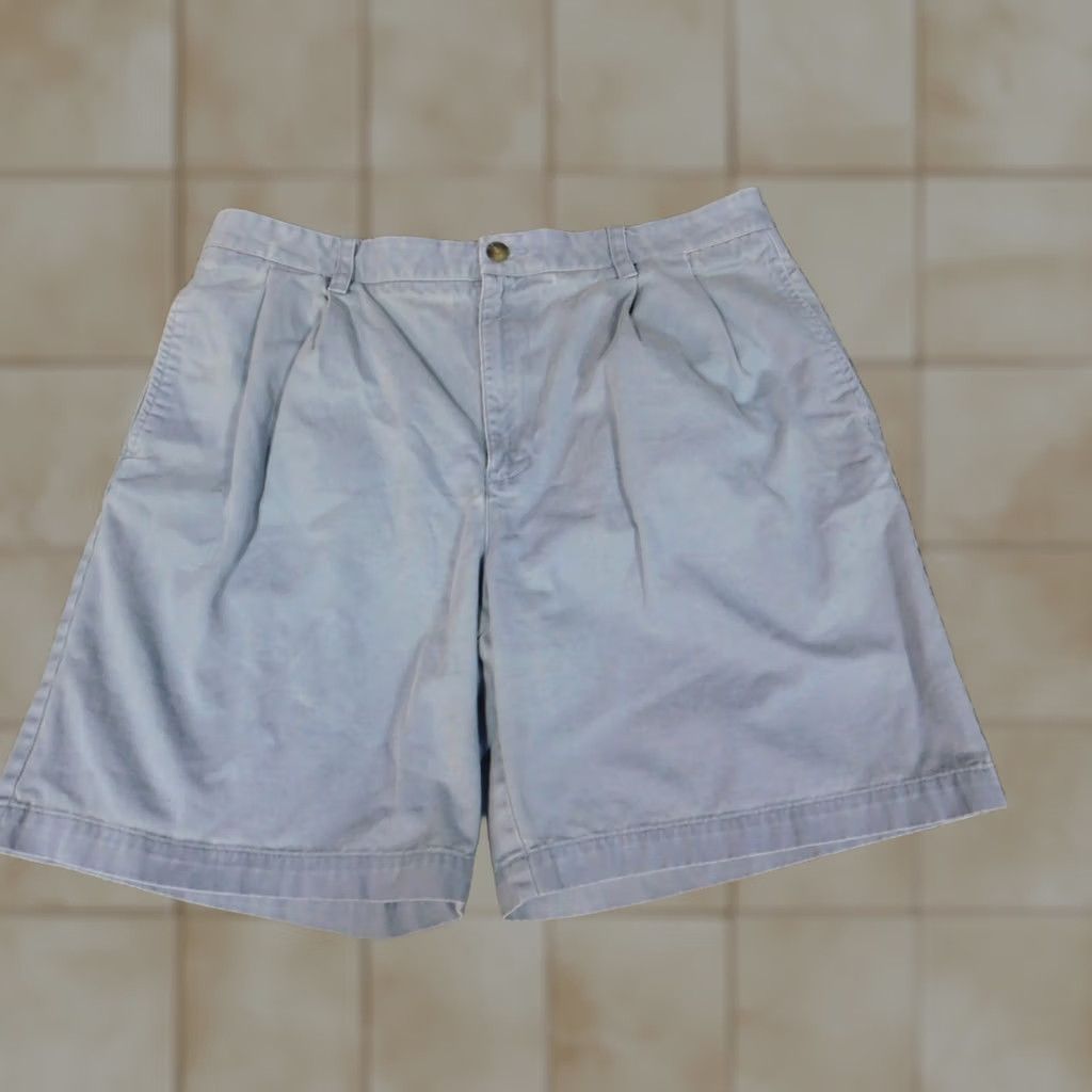 Izod IZOD Mens Shorts 36 blue straight chino classic (Regular) Size US 36 / EU 52 - 1 Thumbnail