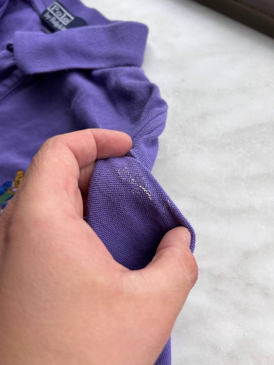 Polo Ralph Lauren × Vintage vintage polo longsleeve Ralph Lauren Bear polo shirt 2000s Size US L / EU 52-54 / 3 - 3 Thumbnail