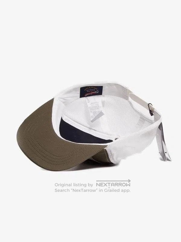 Greg Lauren Greg Lauren x Paul&Shark Woven Baseball Cap. Size ONE SIZE - 5 Thumbnail