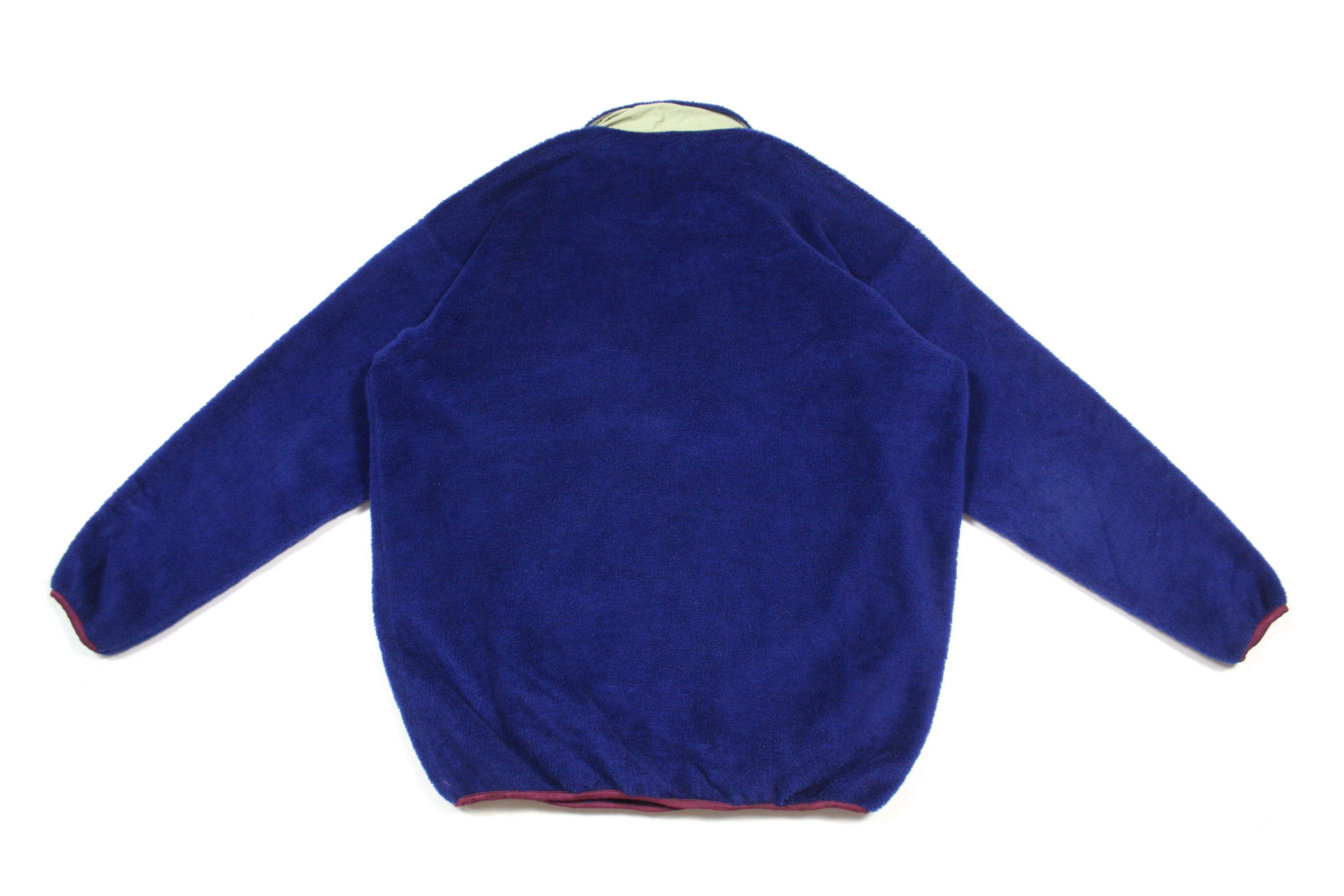 Helly Hansen 90S Logo Fleece Sherpa Jacket Vintage Size US L / EU 52-54 / 3 - 2 Thumbnail