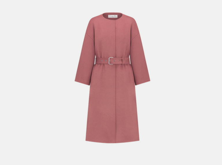 Dior o1w1db10326 340M07 Coat in Pink Size S / US 4 / IT 40 - 1 Thumbnail