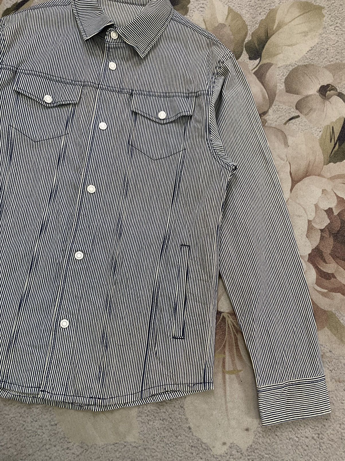 Japanese Brand Hickory Stripes Back Point Jacket Size US M / EU 48-50 / 2 - 4 Thumbnail
