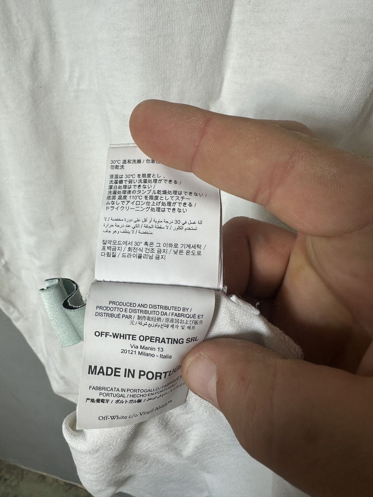 Off-White Off White Caravaggio Lute Arrow Shirt Size US L / EU 52-54 / 3 - 12 Thumbnail