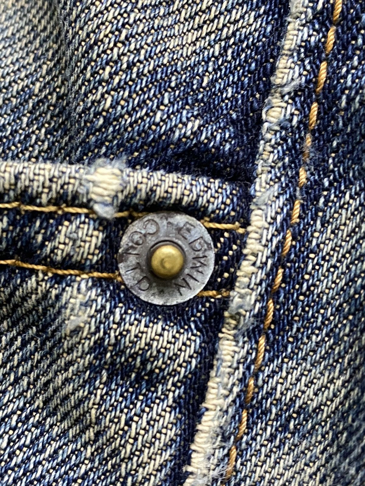 Edwin 💥VINTAGE EDWIN REWORK SHASIKO BORO JAPAN Size US 36 / EU 52 - 15 Thumbnail