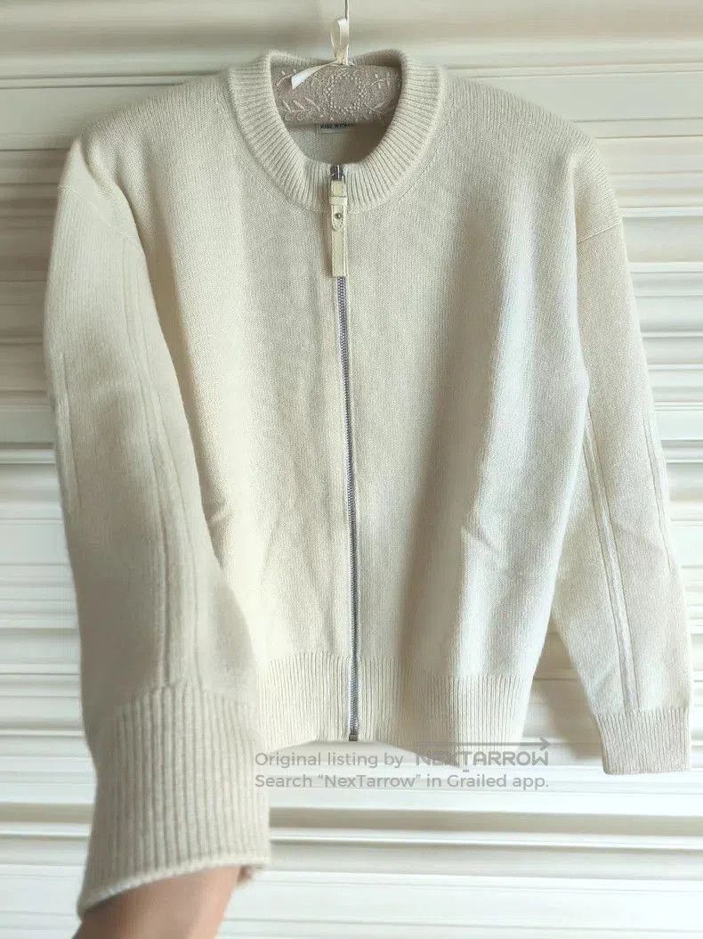 Hermes HERMES Cashmere Zip Cardigan Coat. Size US S / EU 44-46 / 1 - 3 Thumbnail