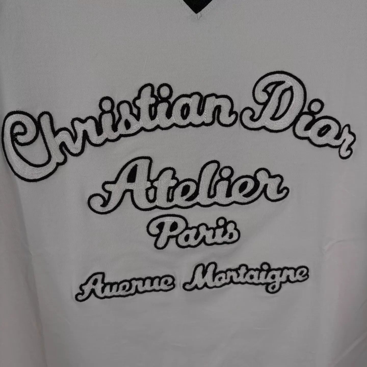Dior Dior Black & White Color Blocked Logo Short Sleeve T-Shirt L Size US L / EU 52-54 / 3 - 4 Thumbnail