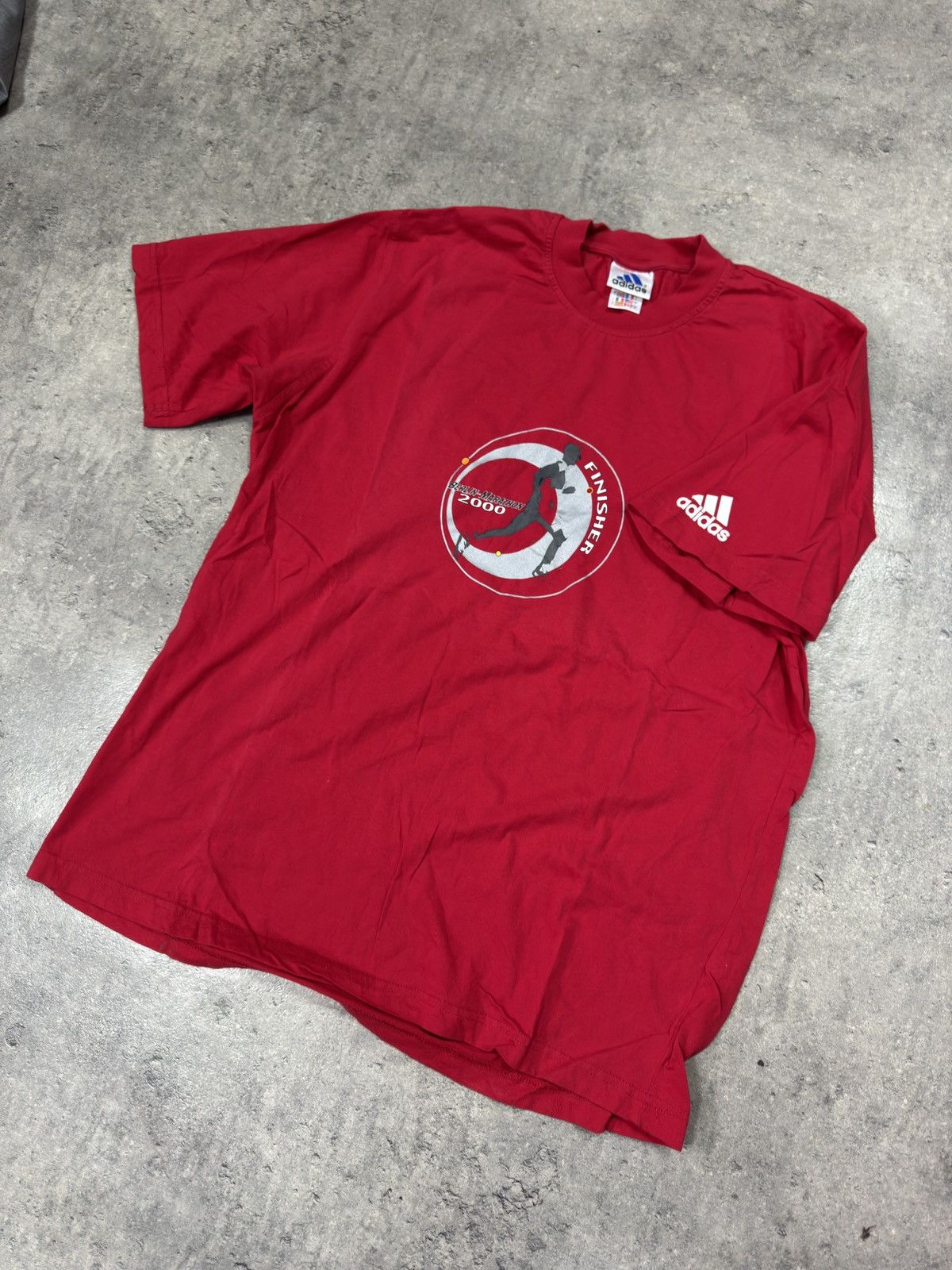 Japanese Brand × Vintage ᶠᵃⁿᶜʸᵍᵘʸ Y2K Adidas Tee T-shirt Vintage Goku Balenciaga Size US M / EU 48-50 / 2 - 2 Thumbnail