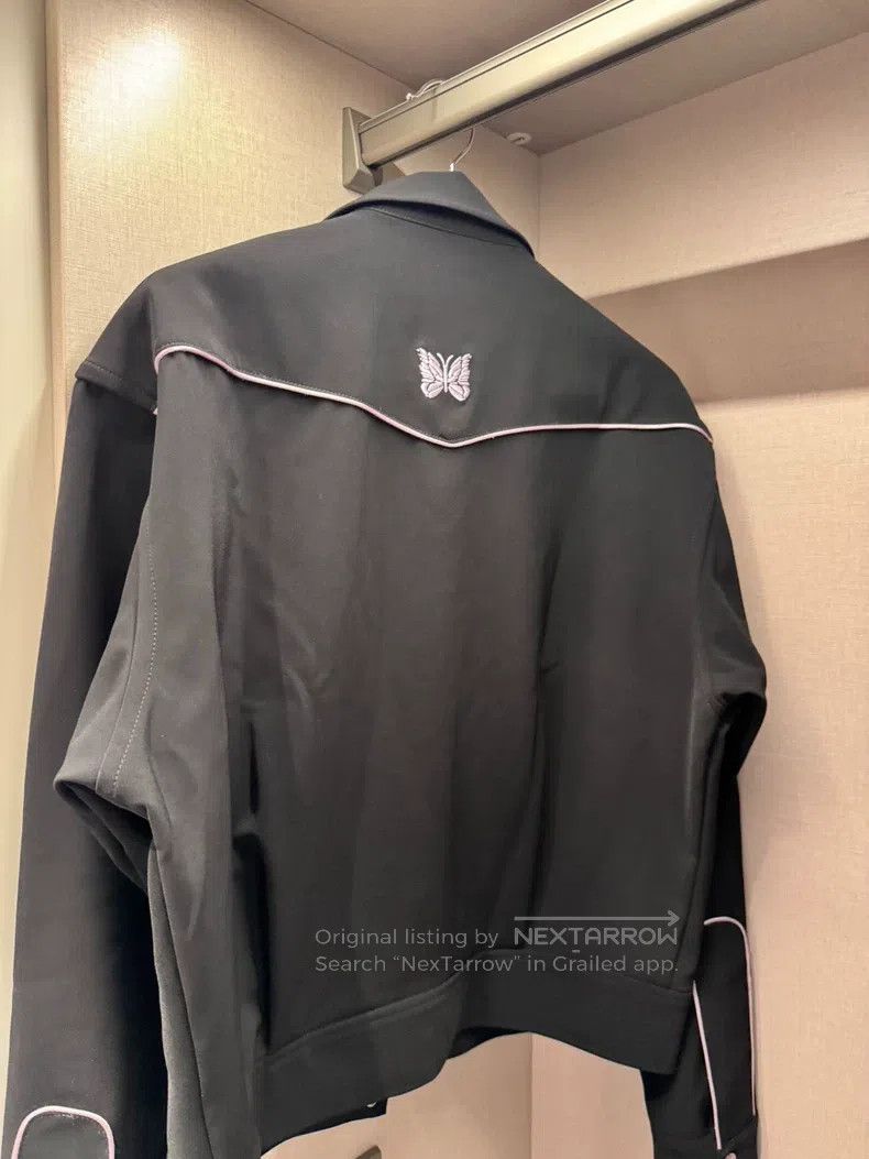 Needles Needles Logo-Embroidered Piped Twill Overshirt Size US M / EU 48-50 / 2 - 2 Thumbnail