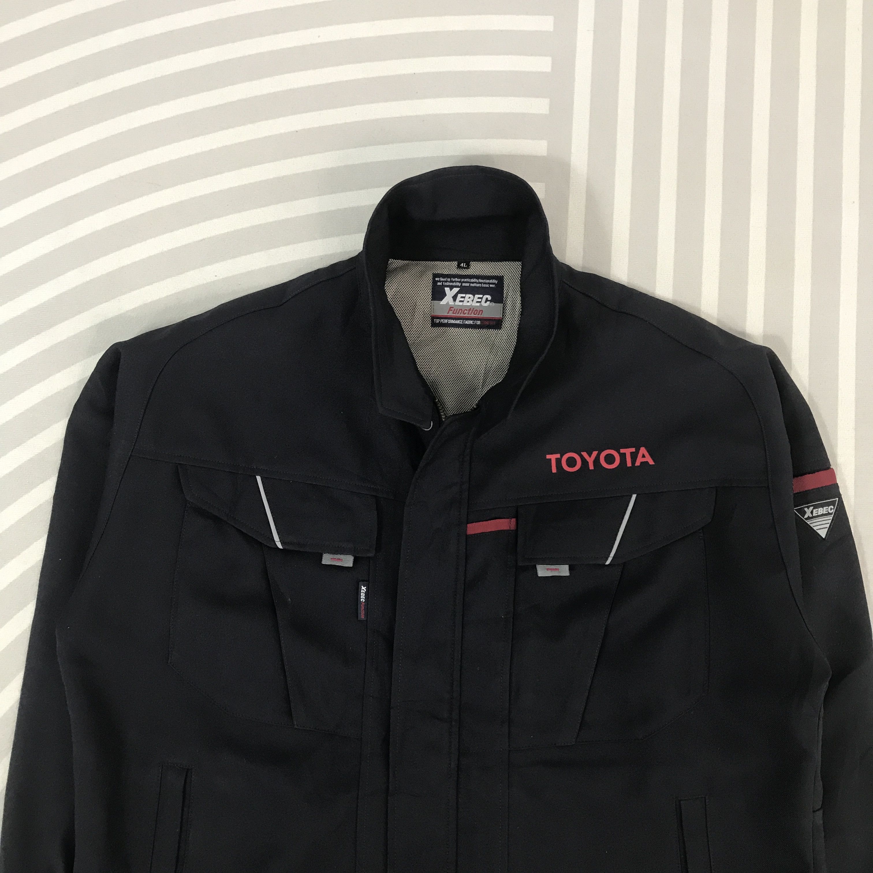 Sports Specialties Vintage Toyota motorsport uniform custom Jacket K62B7 Size US L / EU 52-54 / 3 - 4 Thumbnail
