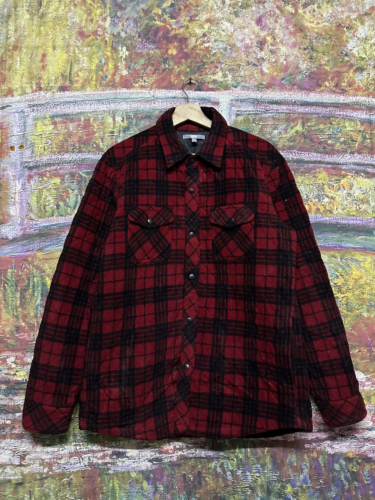 Uniqlo Uniqlo flannel Size US L / EU 52-54 / 3 - 1 Thumbnail
