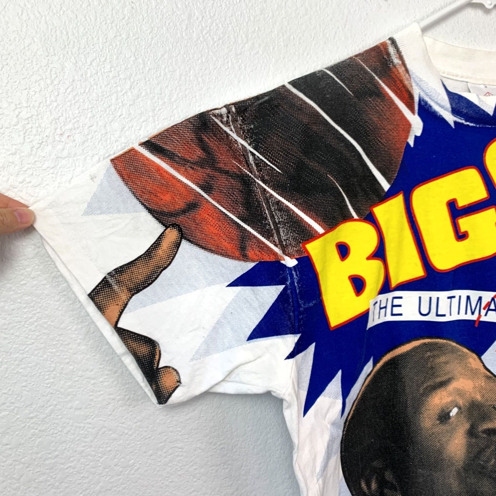 Vintage VINTAGE Pepsi Big Slam Shaq Shaquille O'Neal NBA Shirt XL Crystal Mills White 90s Mens Size US XL / EU 56 / 4 - 2 Thumbnail