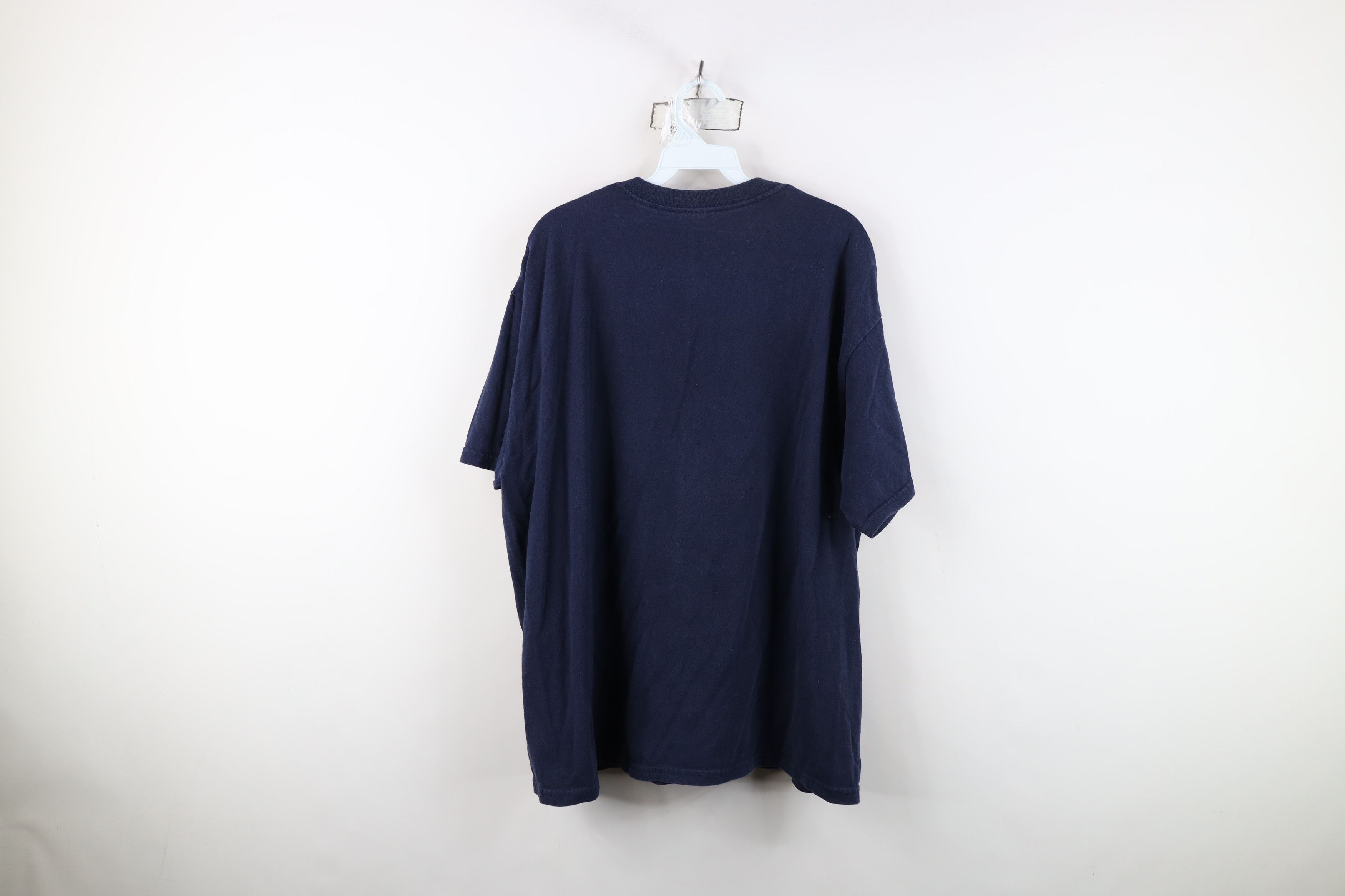 Vintage Vintage 90s University of Michigan Short Sleeve T-Shirt Size US XL / EU 56 / 4 - 12 Thumbnail