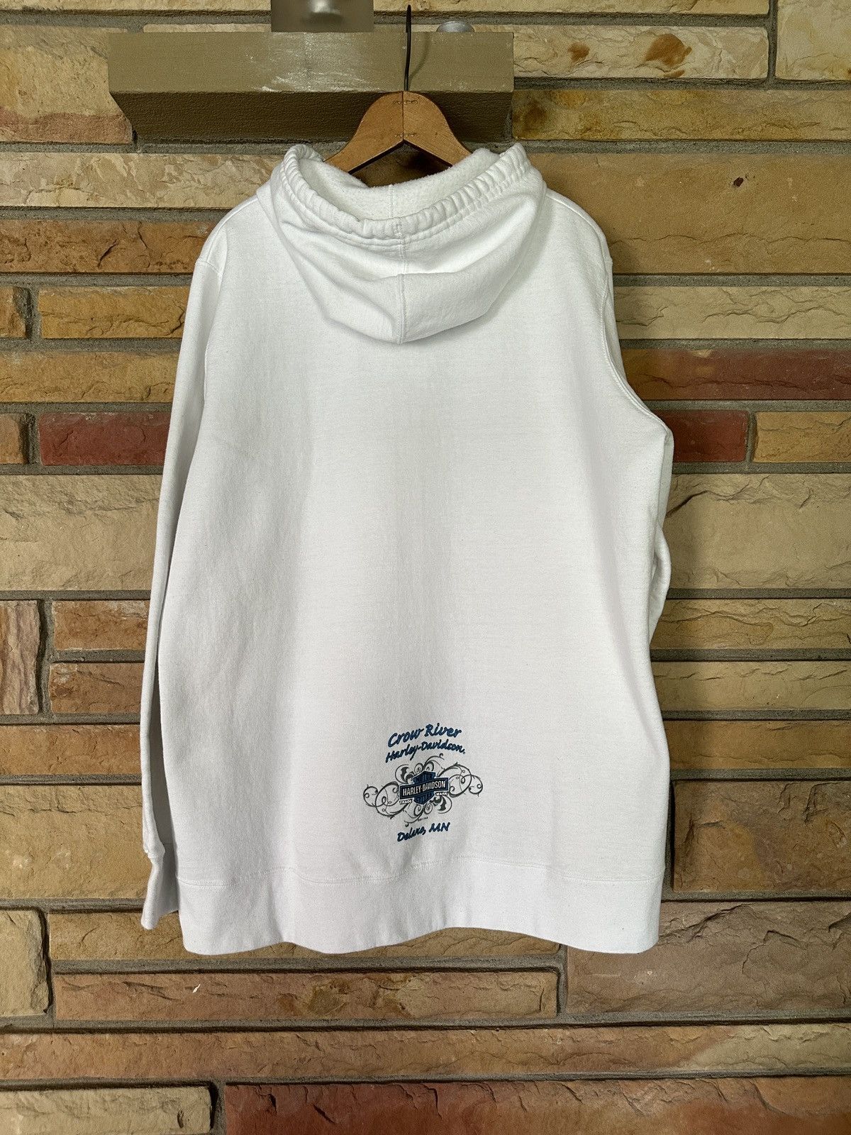 Harley Davidson Vintage Y2K Harley Davidson Zip Up Sweatshirt Size XL / US 12-14 / IT 48-50 - 2 Thumbnail