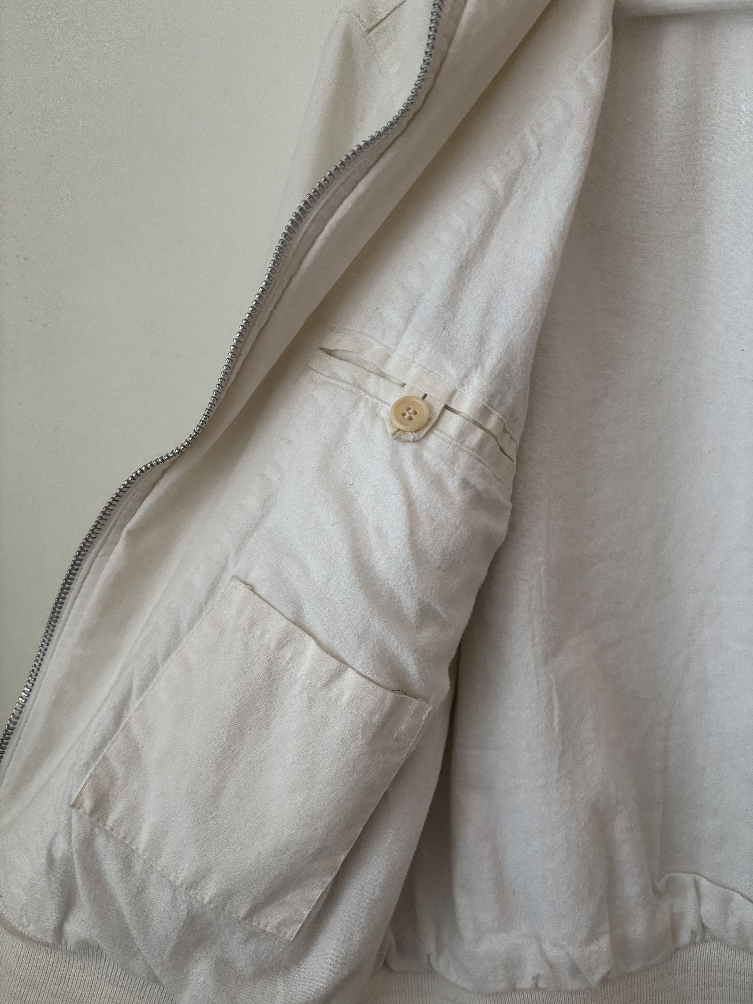 Helmut Lang Helmut Lang High Neck Resin Cotton Bomber Jacket Size US S / EU 44-46 / 1 - 7 Thumbnail