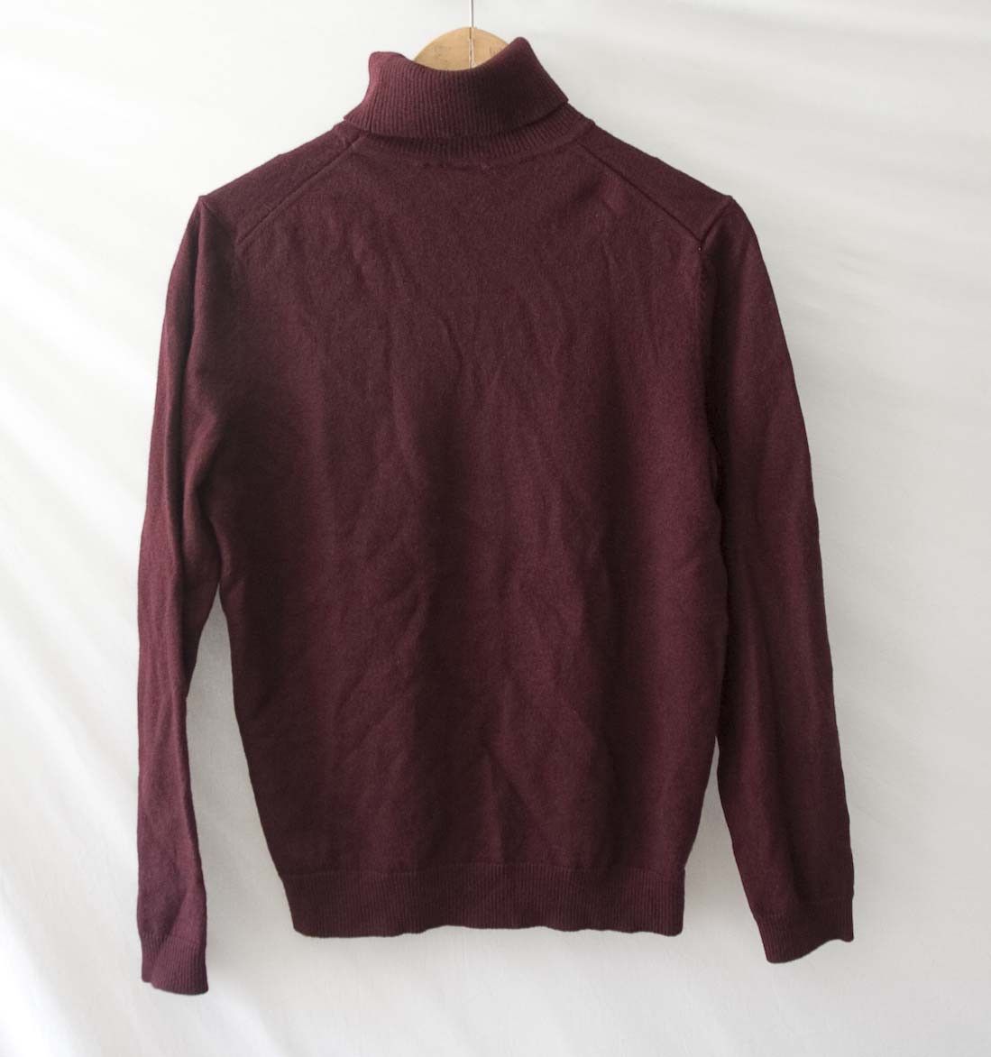 Hugo Boss Hugo Boss Sweater Turtle Neck Size M Wool Burgundy Size US M / EU 48-50 / 2 - 8 Thumbnail