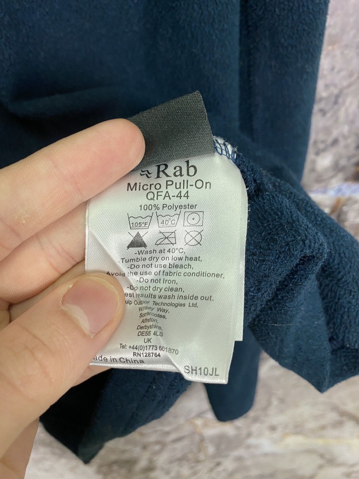 Rab Men’s Rab Micro Pull-On QFA-44 Fleece Jacket Size Large Size US L / EU 52-54 / 3 - 7 Thumbnail