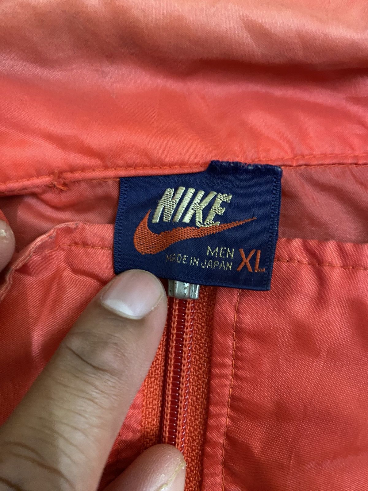 Vintage Vintage Nike Red Windbreaker Jacket - Made in Japan Size US L / EU 52-54 / 3 - 11 Thumbnail