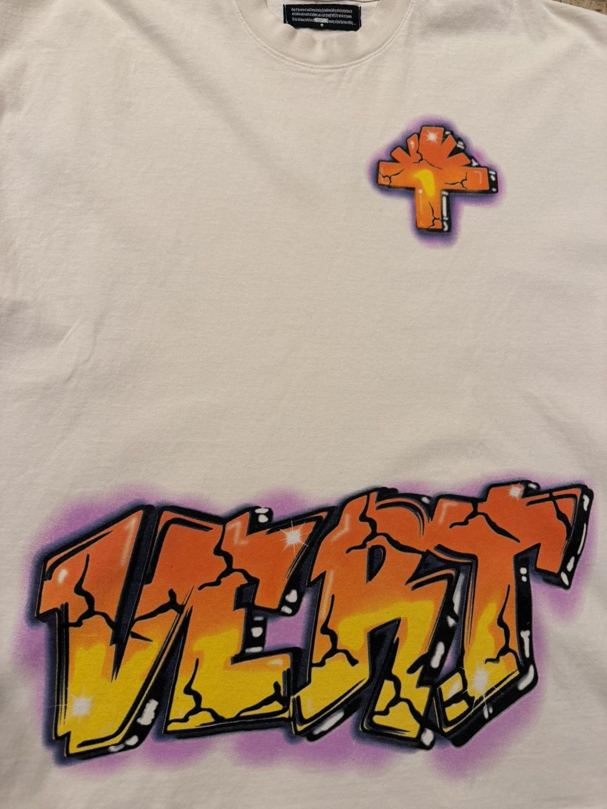 Vertabrae Vertabrae Graffiti / Art Paid in Full White Short Sleeve Tee Size US XL / EU 56 / 4 - 7 Thumbnail