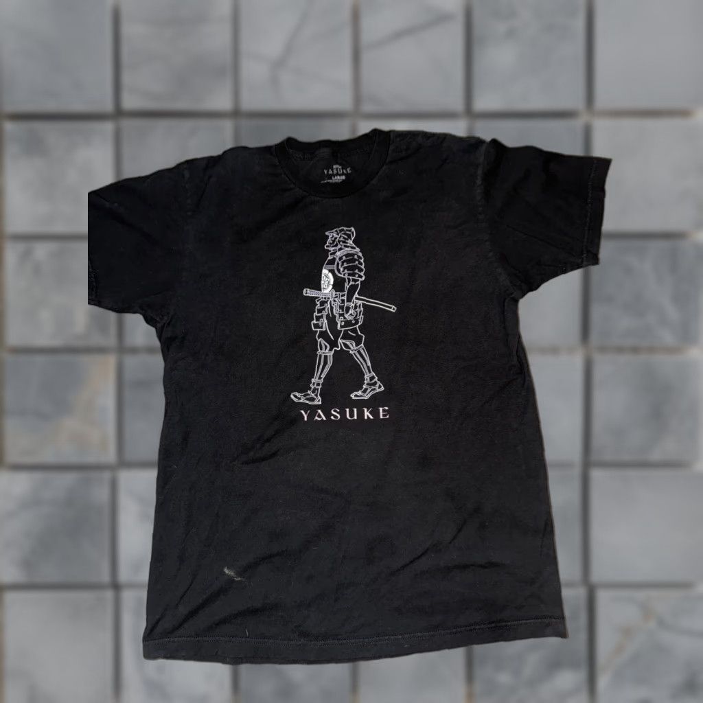 Vintage Netflix Yasuke T-Shirt Black L Men Anime Shirt Size US L / EU 52-54 / 3 - 1 Thumbnail