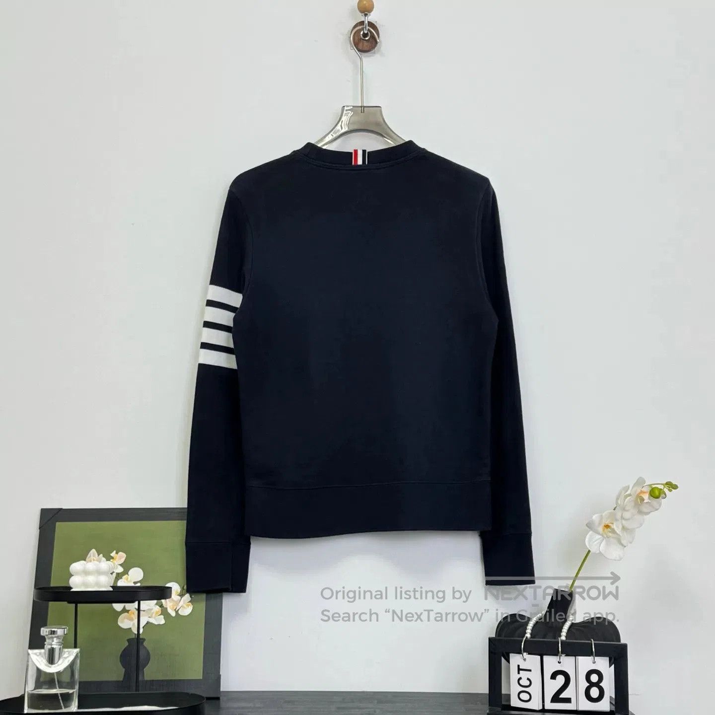 Thom Browne Thom Browne Navy Stripe Sweatshirt Size 2. Size US M / EU 48-50 / 2 - 2 Thumbnail