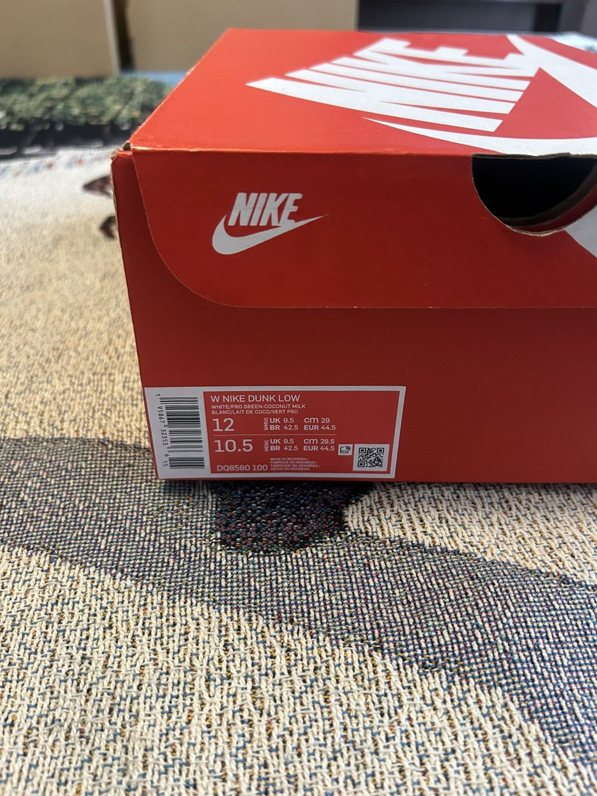 Nike Nike Dunk Low Vintage Green W Size US 12 / IT 42 - 6 Thumbnail