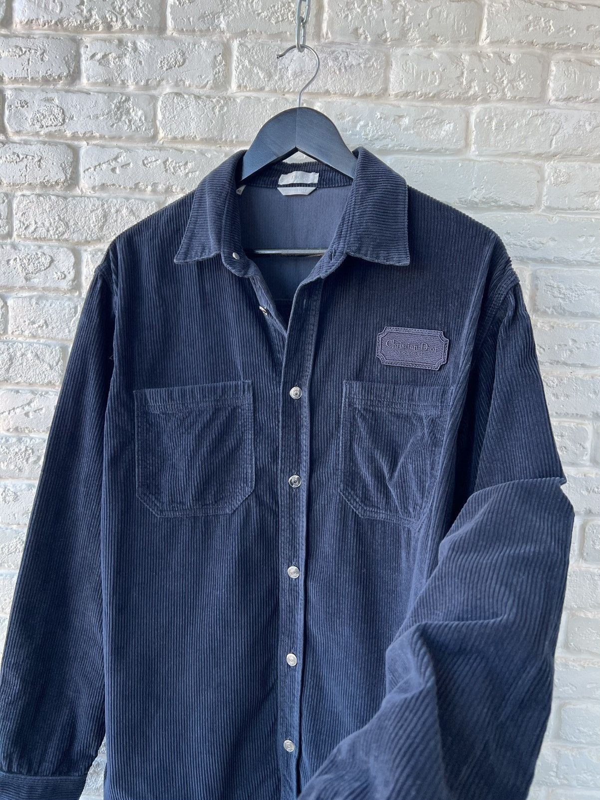 Dior Christian Dior Couture Corduroy Patch Shirt Jacket Size US M / EU 48-50 / 2 - 3 Thumbnail