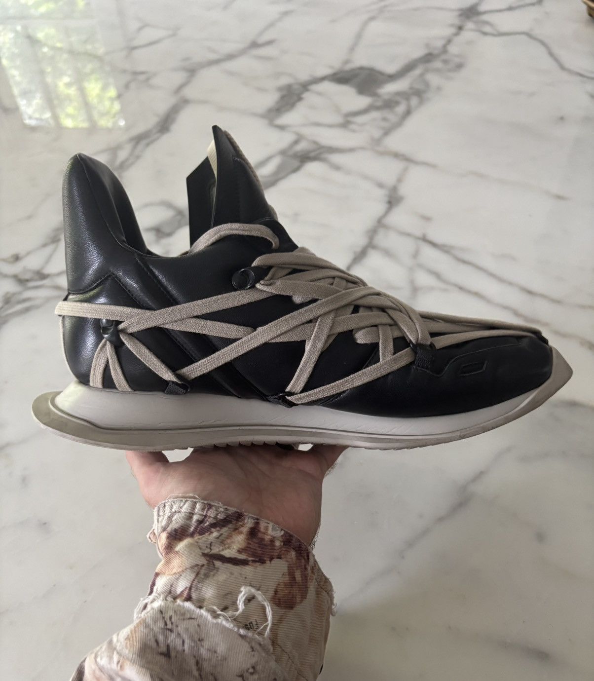 Rick Owens Rick Owens Megalace Runners Size 42 Size US 9 / EU 42 - 3 Thumbnail